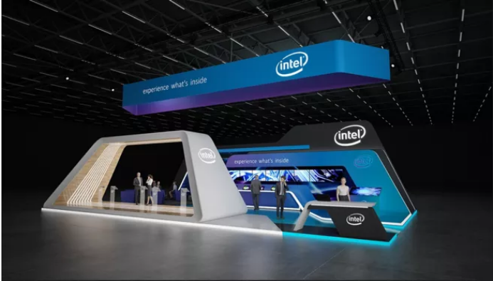 INTEL-进博会展会设计搭建